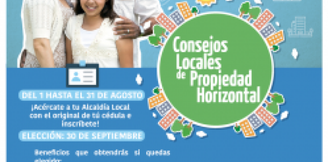 Viernes 31: vence el plazo de inscripción de candidatos al Consejo Local de Propiedad Horizontal