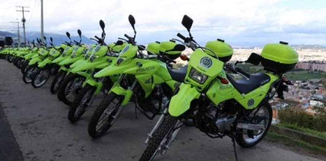 Motocicletas entregadas. Motociletas entregadas.