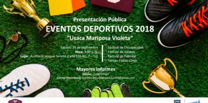 Septiembre 15: presentación pública festivales deportivos Usaquén Septiembre 15: presentación pública festivales deportivos Usaquén
