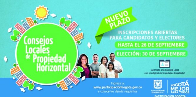 Domingo 30: elecciones del Consejo Propiedad Horizontal Domingo 30: elecciones del Consejo Propiedad Horizontal