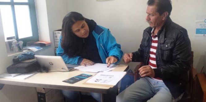 Punto de atención del Ipes en la Alcaldía Usaquén Punto de atención del Ipes en la Alcaldía Usaquén