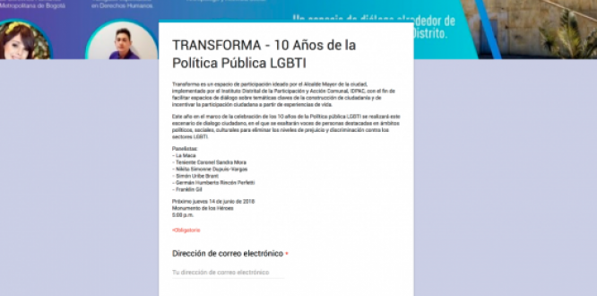 Junio 14: lanzamiento del Festival por la Igualdad 2018 Junio 14: lanzamiento del Festival por la Igualdad 2018