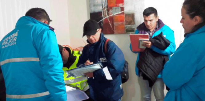 Selladas cinco obras en cerros, suspendidos tres establecimientos Selladas cinco obras en cerros, suspendidos tres establecimientos