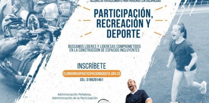 Talleres de fortalecimiento para personas en condición de discapacidad
