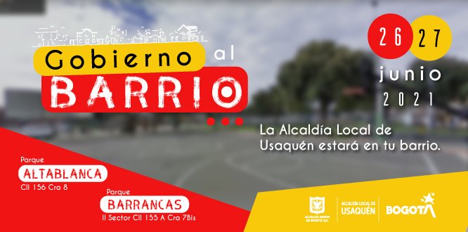 Gobierno al barrio Gobierno al barrio